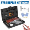 100PCS Tyre Repair Kit Puncture Recovery Heavy Duty 4WD Offroad Plugs Tubeless